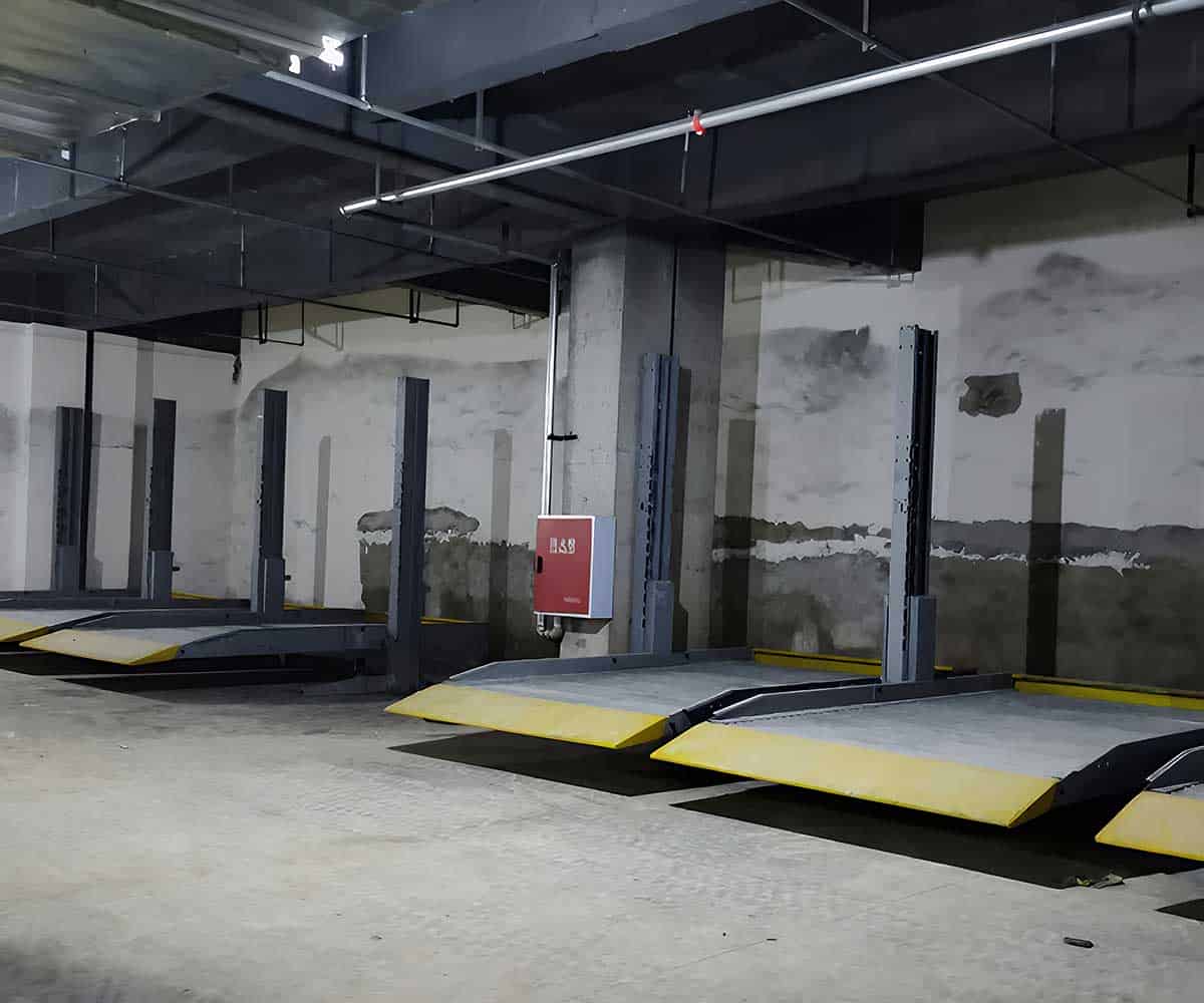雙層機(jī)械立體停車設(shè)備的安裝工藝方案