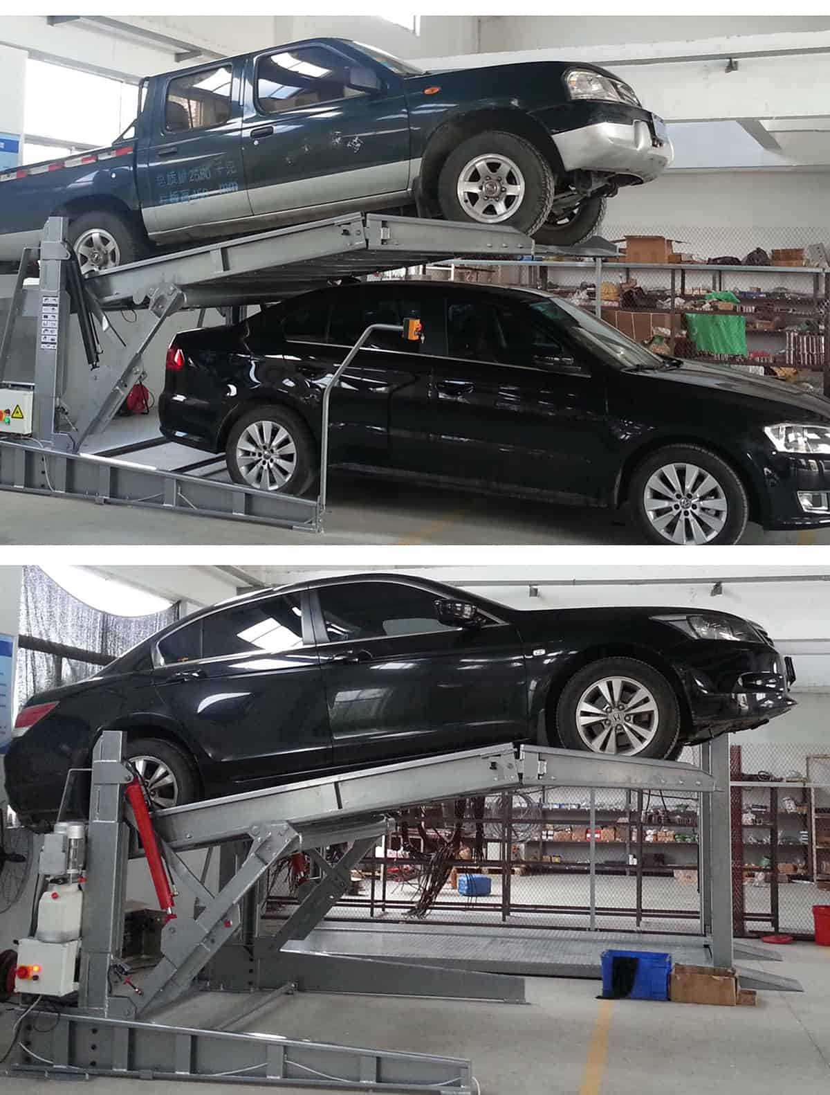 重慶成都俯仰式簡易升降立體停車設備展示.jpg