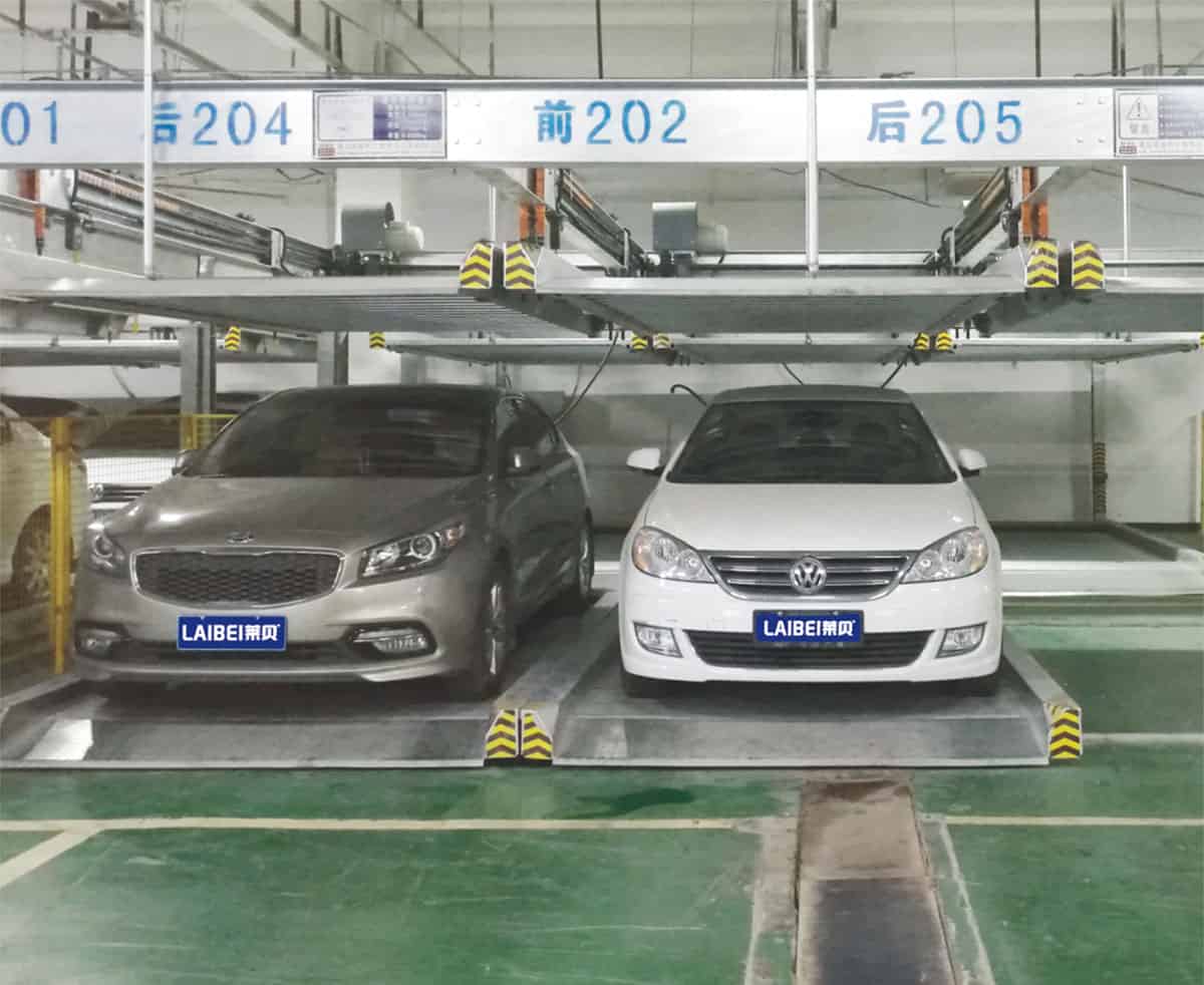 PSH2重列兩層升降橫移類機(jī)械式立體車庫(kù)設(shè)備